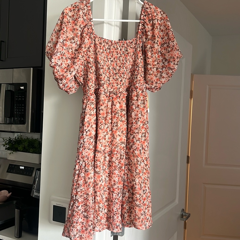 Arula Puff Sleeve Mini Dress